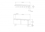 Schoenenkast + Kapstok Rupa Melamine Wit