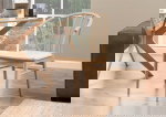 Eetkamerstoel Dolen Met Armleuning Paper Plaits Off White/Naturel - Giga Living