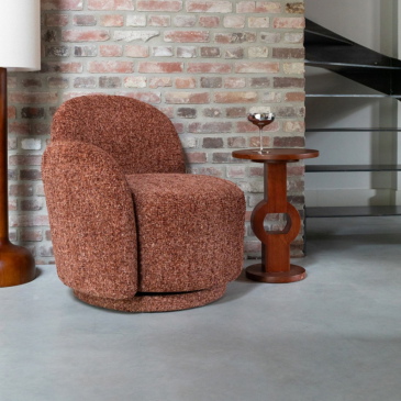 Dutchbone Fauteuil Rose Bordeaux