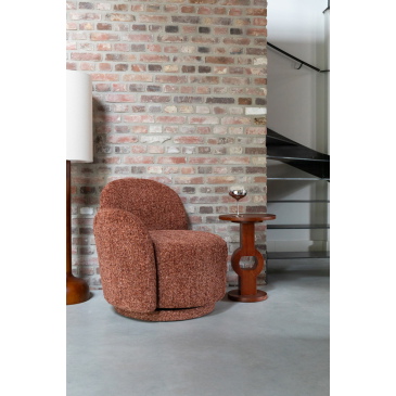 Dutchbone Fauteuil Rose Bordeaux