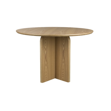 Eettafel Laurent Naturel Ø120cm - Giga Meubel