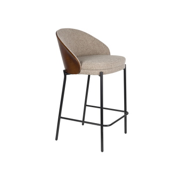 Dutchbone Barstoel Rodin Beige