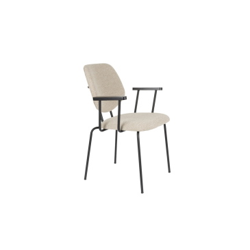Armstoel Zelo Beige - Giga Meubel