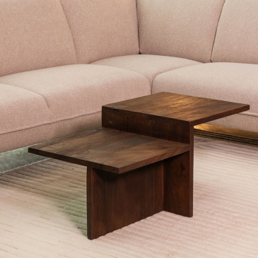 LABEL51 Salontafel Skip Espresso Mangohout