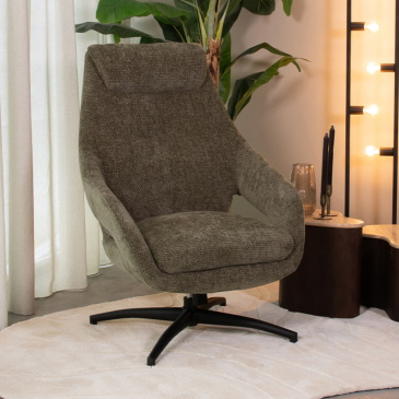 LABEL51 Draaifauteuil Maxwell Elite Hunter