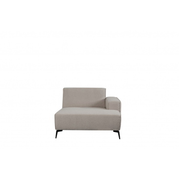 LABEL51 Bank Nero Element Chaise Longue Rechts Naturel Bouclé