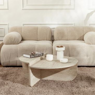 Salontafel Orion Travertinlook