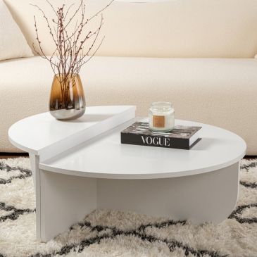 Salontafel Orion Effen Wit