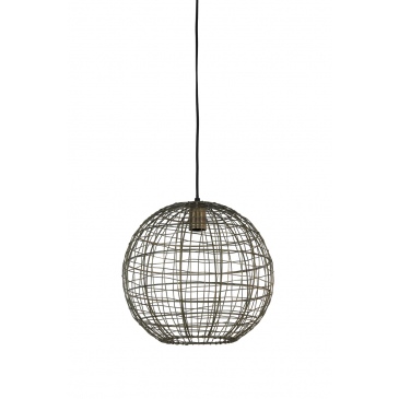 Light & Living Hanglamp Mirana Antiek Brons Ø35cm