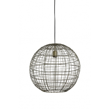 Light & Living Hanglamp Mirana Antiek Brons Ø46cm