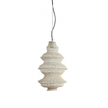 Light & Living Hanglamp Nakisha Lichtgrijs Ø31cm