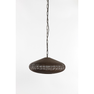 Light & Living Hanglamp Bahoto Mat Donkerbruin Ø60cm