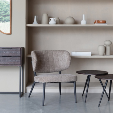 Fauteuil Sanne Brownie - Giga Meubel