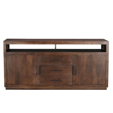 Livingfurn Dressoir Jaxx Bruin 180cm Mangohout