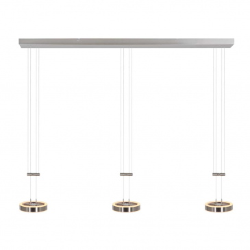 Steinhauer Hanglamp Piola 3-Lichts Grijs