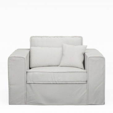 Rivièra Maison Loveseat Metropolis Asgrijs