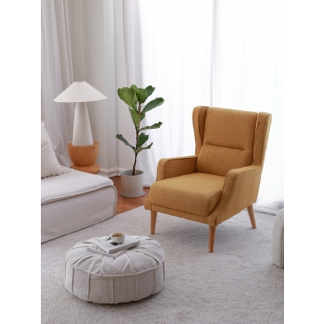 Fauteuil Klam Teddy Mosterd