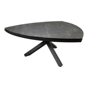 Lesli Living Tafel Mojito Ceramic Negro Driehoek 170x170cm