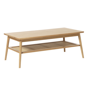 Salontafel Barrali Naturel Eiken 60x120cm - Giga Living