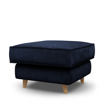 Rivièra Maison Hocker Kendall Velvet Donkerblauw