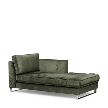 Rivièra Maison Daybed West Houston Rechts Velvet Donkergroen