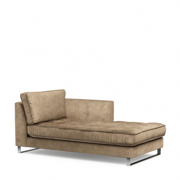 Rivièra Maison Daybed West Houston Rechts Velvet Beige