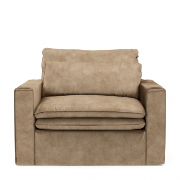 Rivièra Maison Loveseat Continental Velvet Beige