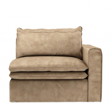 Rivièra Maison Bank Continental Element Hoek R. Velvet Beige