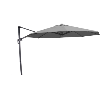 Lesli Living Zweefparasol Virgo Grijs Zonder Volant Ø3,5Mtr