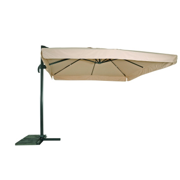 Lesli Living Zweefparasol Virgo Ecru 3x3Mtr