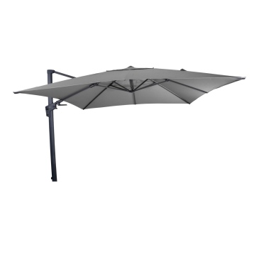 Lesli Living Zweefparasol Virgoflex Grijs 3x3Mtr