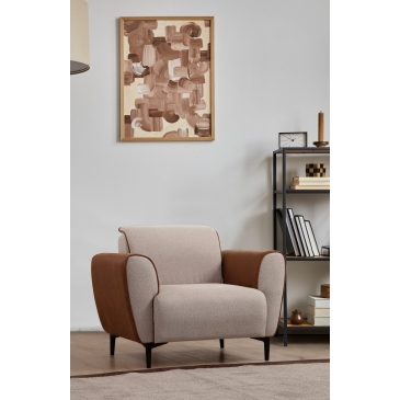 Fauteuil Aren Beige Cinnamon