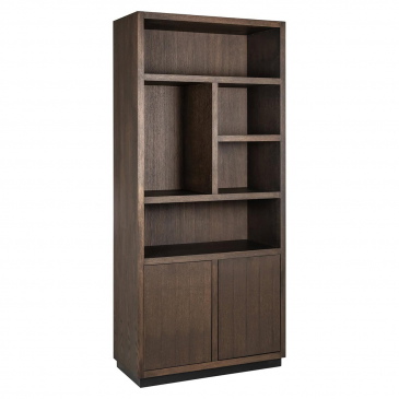 Richmond Boekenkast Oakura 2-Deurs Bruin Rechts