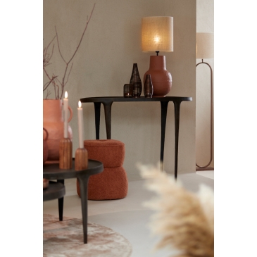 Light & Living Sidetable Arica Donkerbruin 110cm