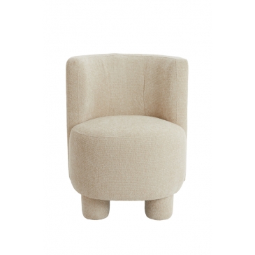 Light & Living Fauteuil Kamova Crème