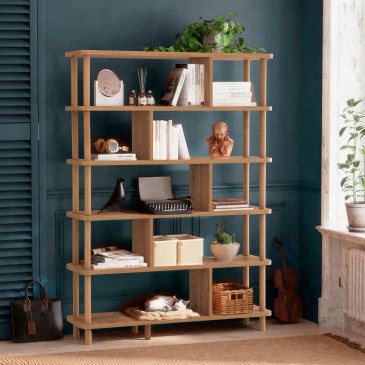 Boekenkast Meta Melamine Naturel