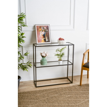 Sidetable Berra Zwart 80cm