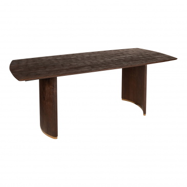 PTMD Eettafel Ostara Bruin Mangohout 200cm