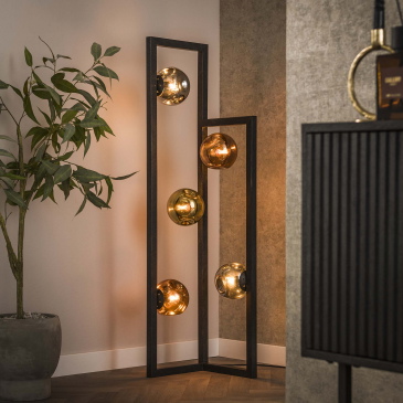 Vloerlamp Stellar 5-Lichts Glas - Giga Meubel