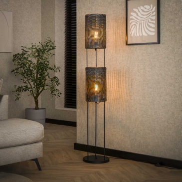 Vloerlamp 2L Armor Tube - Giga Meubel