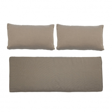 Bloomingville Mundo Kussen Cover (Zonder Vulling) Bruin Polyester - Set van 3