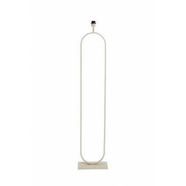 Light & Living Vloerlamp Jamiri Crème 142cm