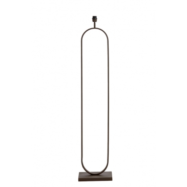 Light & Living Vloerlamp Jamiri Bruin 142cm