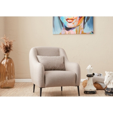 Fauteuil Venus Crème