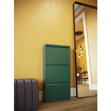 Kare Design Schoenenkast Caruso 3 Groen