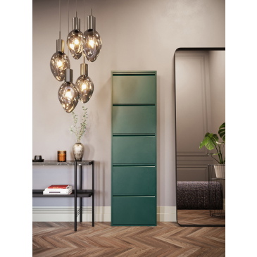 Kare Design Schoenenkast Caruso 5 Groen