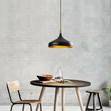 Hanglamp Saglam Design Zwart/Goud