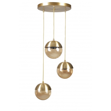 Hanglamp Küre 3-Lichts Goud