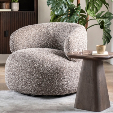 Eleonora Fauteuil Maeve Taupe Maywood