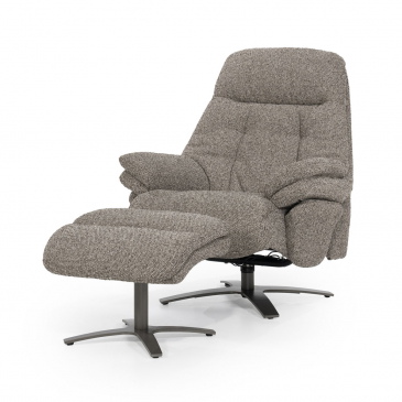 Eleonora Fauteuil Caleb Taupe Salerno